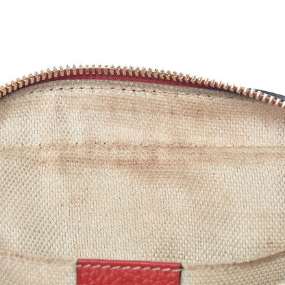 Gucci Pebbled Calfskin Small Soho Disco Bag Tabasco Red 8 of 16