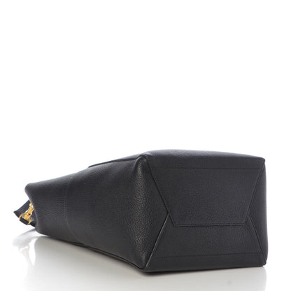 Celine Goatskin Sangle Bucket Bag Black 4 of 6