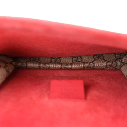 Gucci GG Supreme Monogram Mini Dionysus Shoulder Bag Hibiscus Red 5 of 12