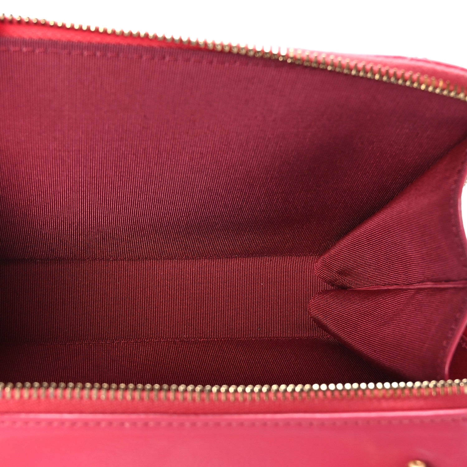 Chanel Crumpled Lambskin Quilted Get Round Top Handle Vanity Case Pink 5 of 10