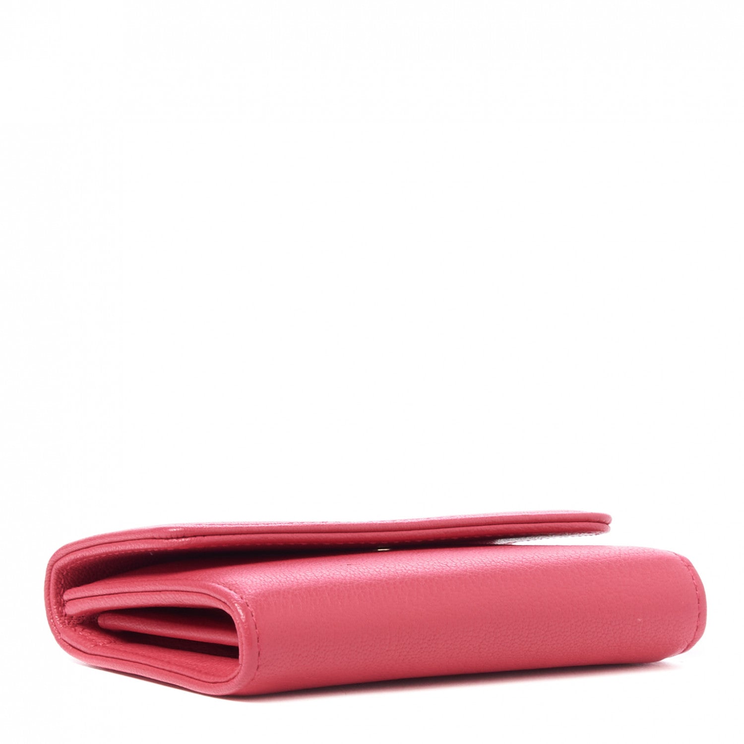 Chanel Calfskin Timeless CC Card Holder Wallet Pink 3 of 9