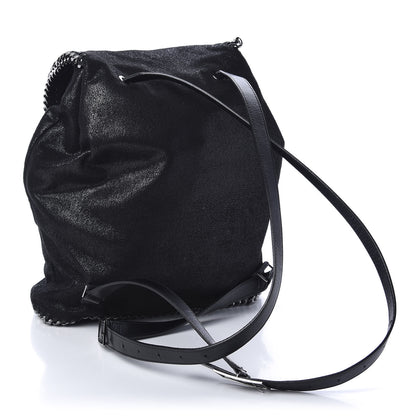 Stella McCartney Shaggy Deer Falabella Backpack Black 2 of 9