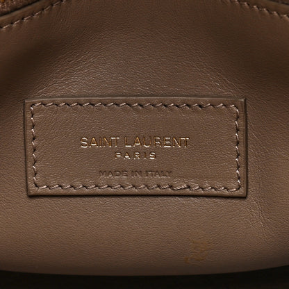 Saint Laurent Smooth Calfskin Small Le 5 A 7 Soft Hobo Dusty Grey 6 of 9