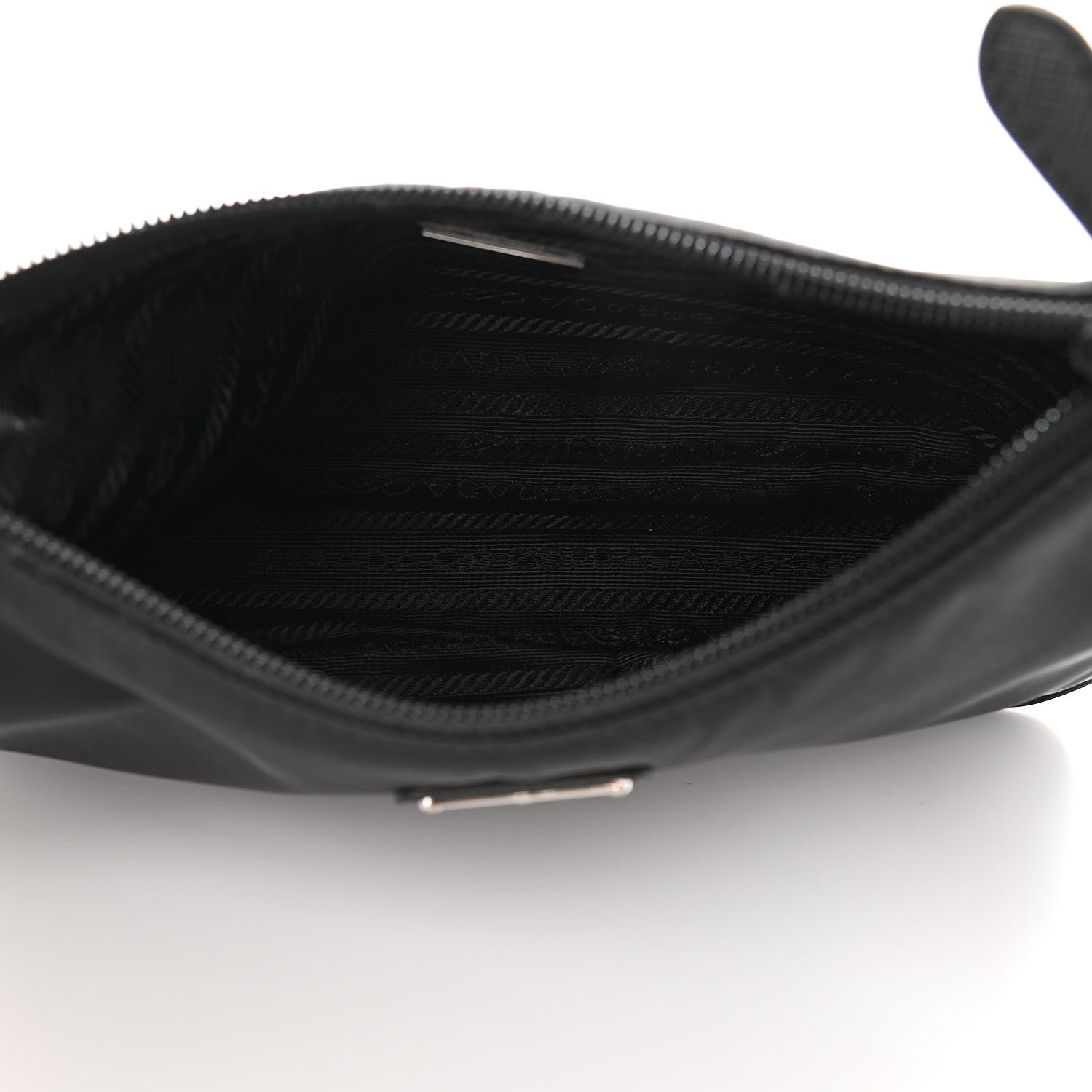 Prada Tessuto Nylon Mini Re-Edition 2000 Bag Black 5 of 10