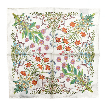 Gucci Silk Wondergarden Monogram Square Scarf 1 of 4