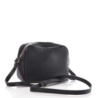 Gucci Pebbled Calfskin Small Soho Disco Bag Black 3 of 9