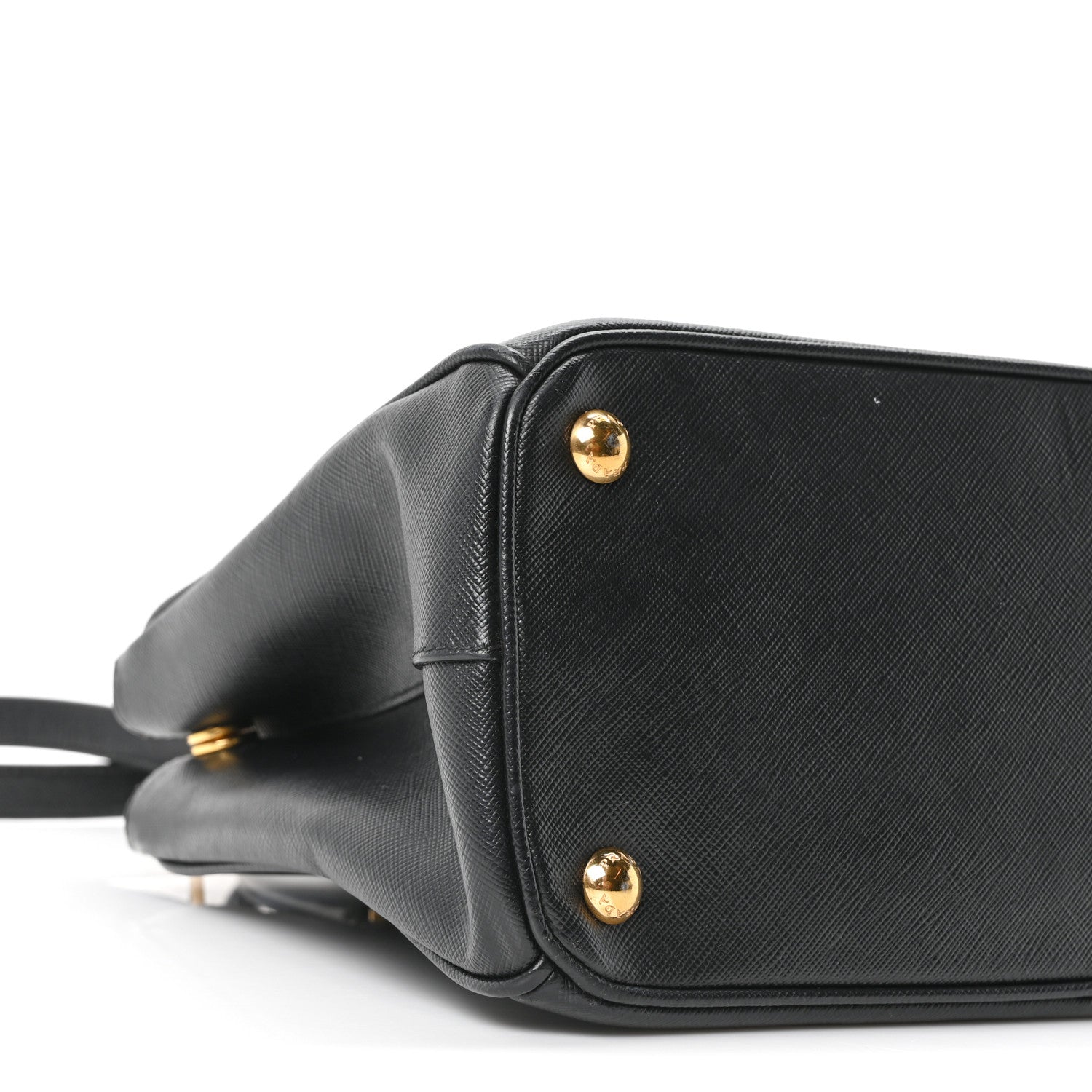 Prada Saffiano Small Galleria Double Zip Tote Black 8 of 9