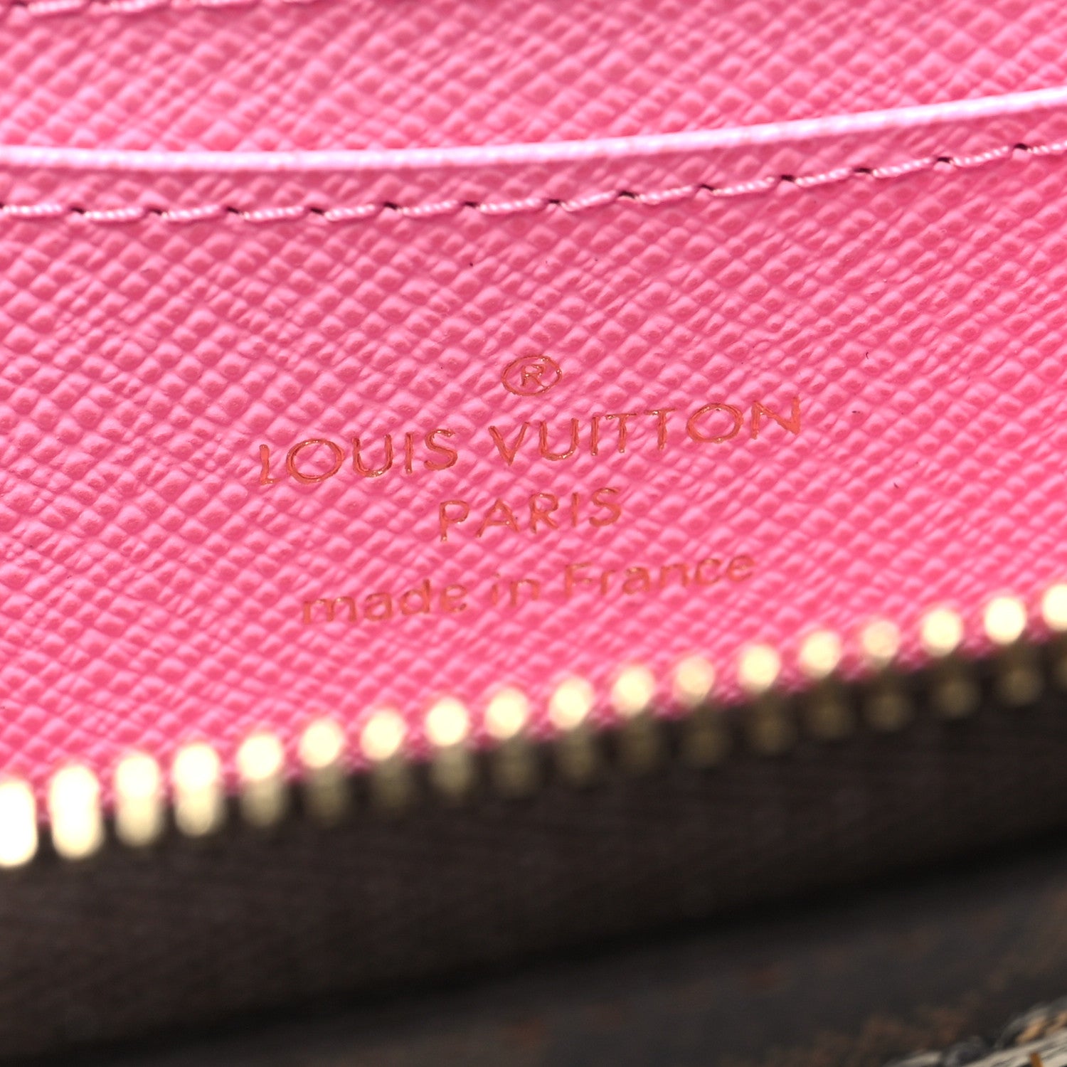 Louis Vuitton Damier Ebene 2022 Christmas Animation Paris Zippy Coin Purse Pink 6 of 8