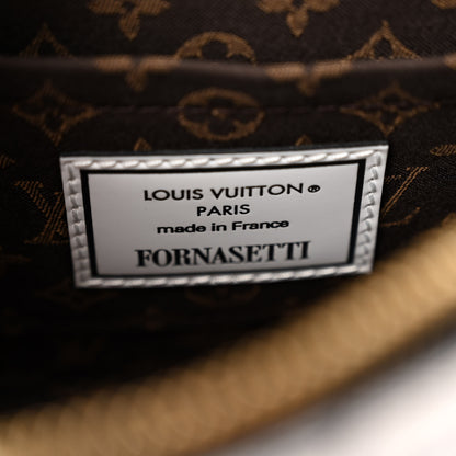 Louis Vuitton X FORNASETTI Calfskin Architettura Alma BB Black White 7 of 10