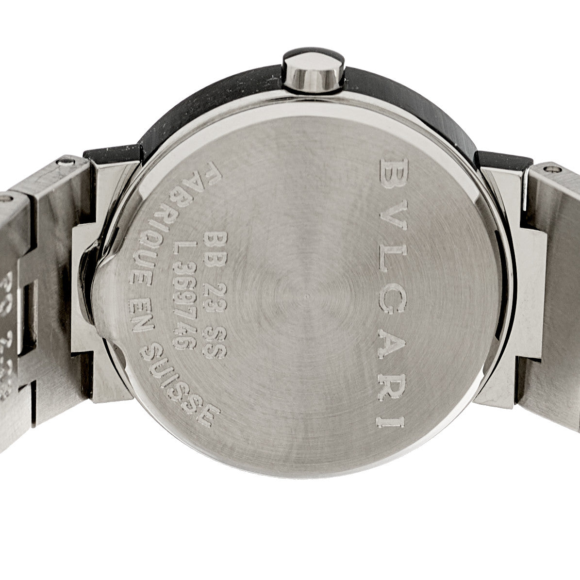 Bulgari Stainless Steel 23mm Quartz Watch  White 4 of 4