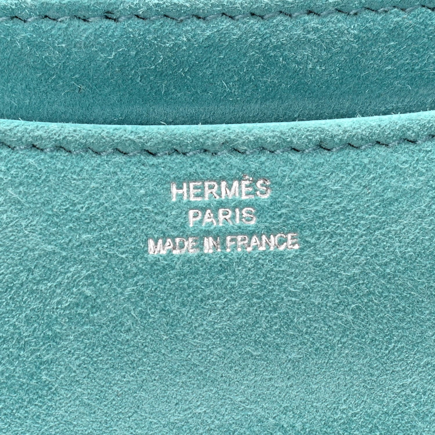 Hermes Veau Doblis Constance 18 Bleu Atoll 7 of 10