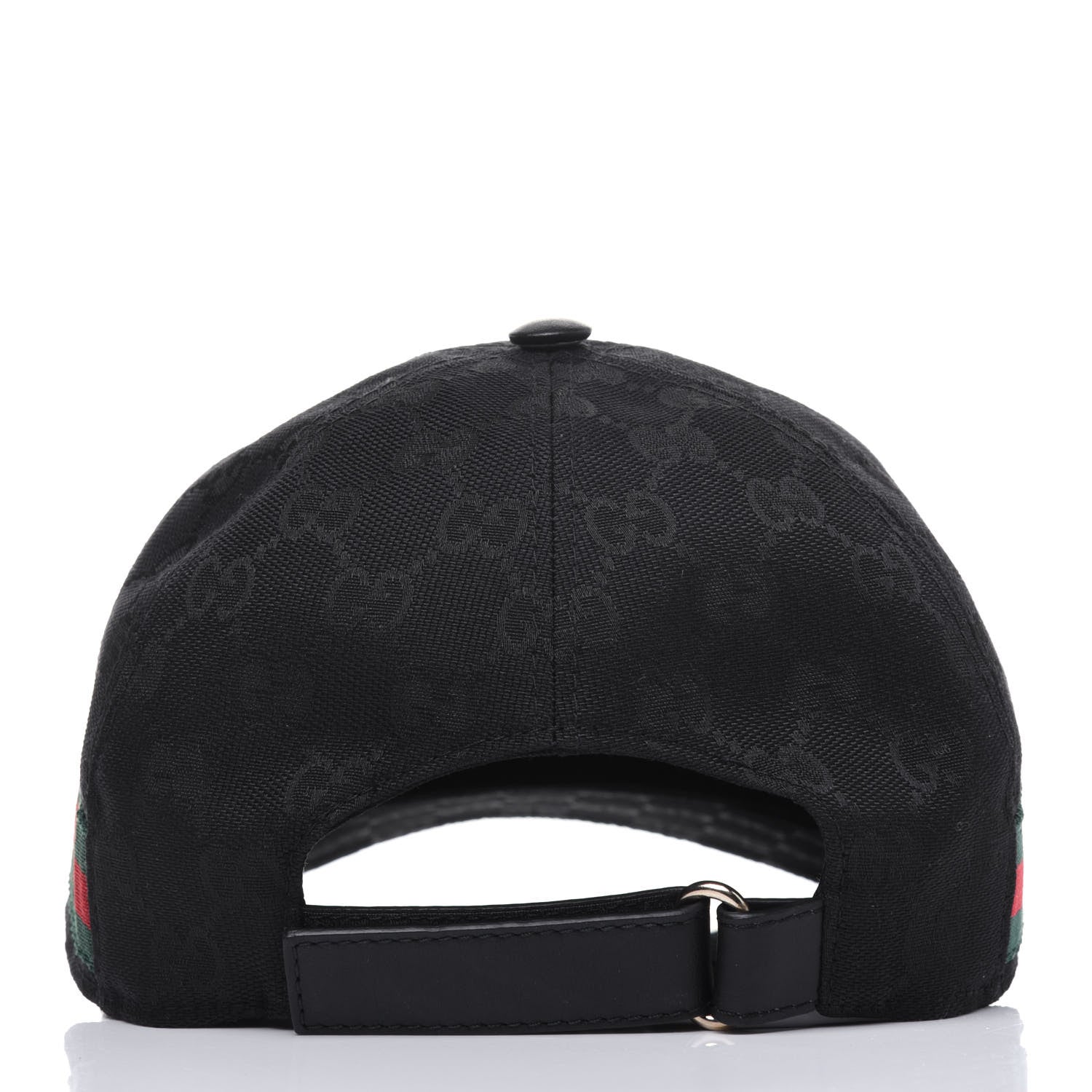 Gucci Monogram Web Baseball Hat M Black 3 of 8