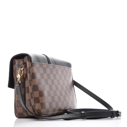 Louis Vuitton Damier Ebene Clapton Black 3 of 10
