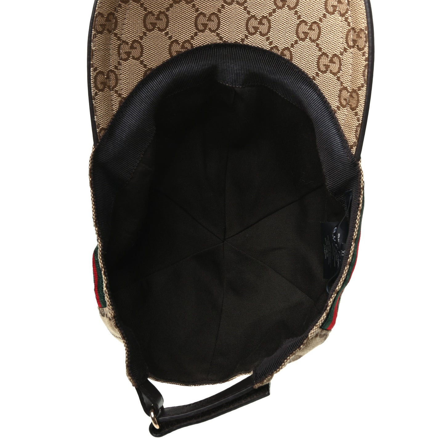 Monogram Web Baseball Hat XL Beige Cocoa