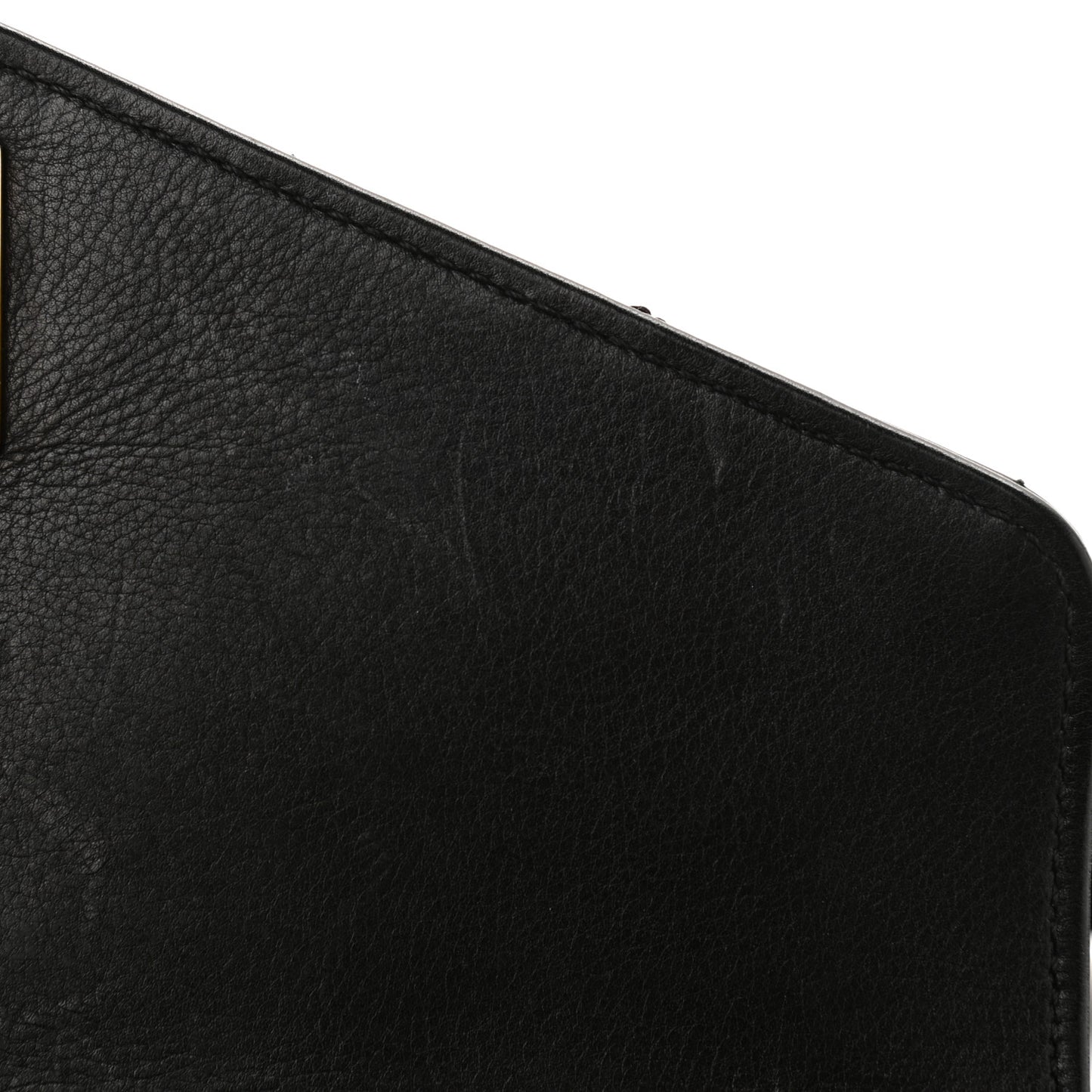 Lambskin Quilted Flap Waist Belt Bag Black