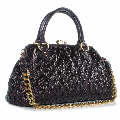 Marc Jacobs Elastic Quilted Stam Plum 3 of 7