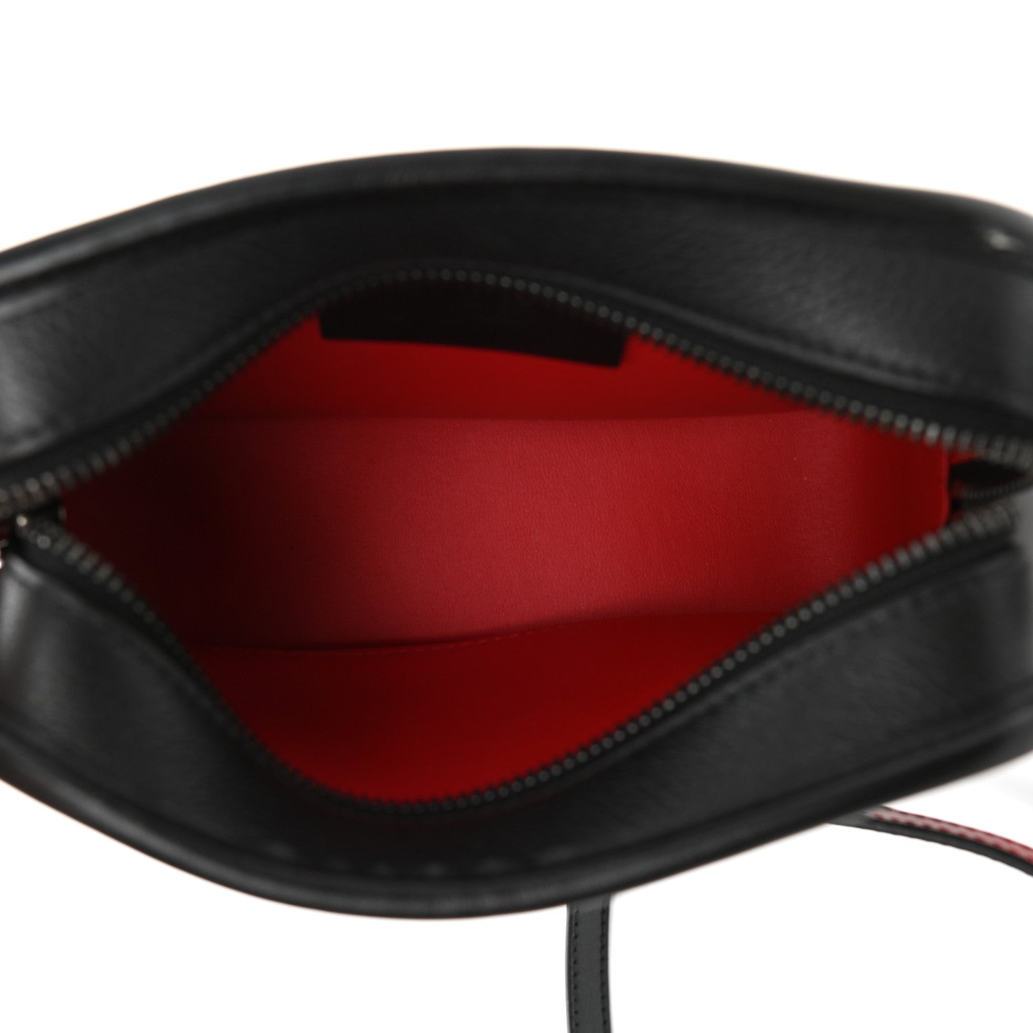Christian Louboutin Calfskin Small Radioloubi Black 5 of 11