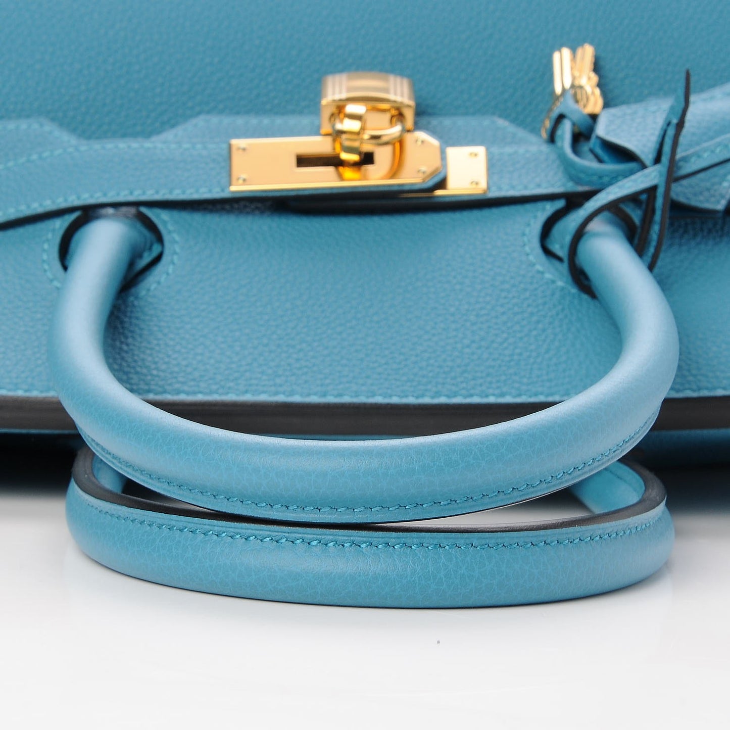 Togo Birkin 35 Turquoise