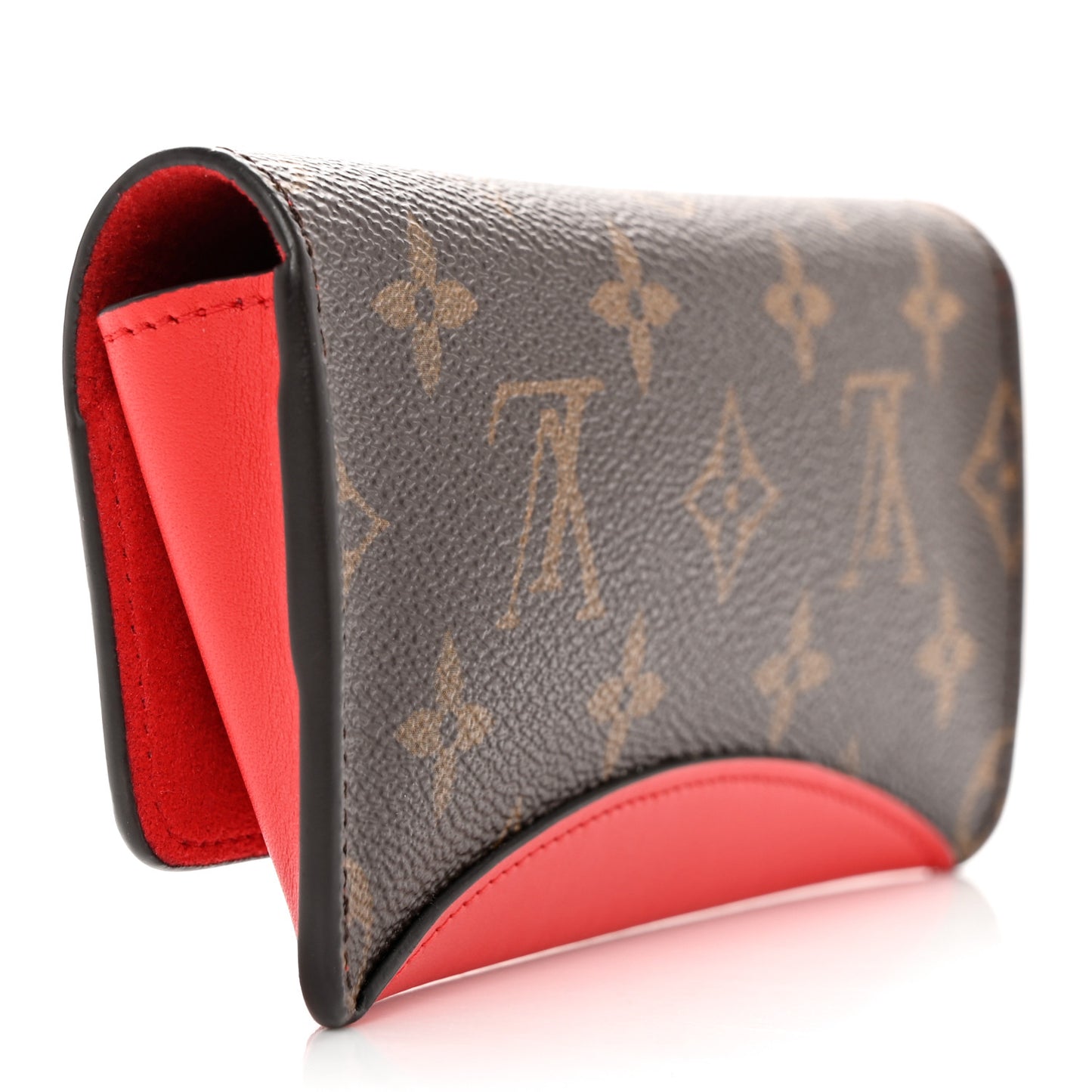Monogram Woody Sunglass Case Rouge