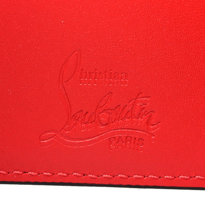 Christian Louboutin Calfskin Script Mini Loubigaga Wallet Black 7 of 8