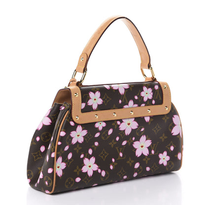 Louis Vuitton Monogram Cherry Blossom Sac Retro Bag Brown 3 of 11