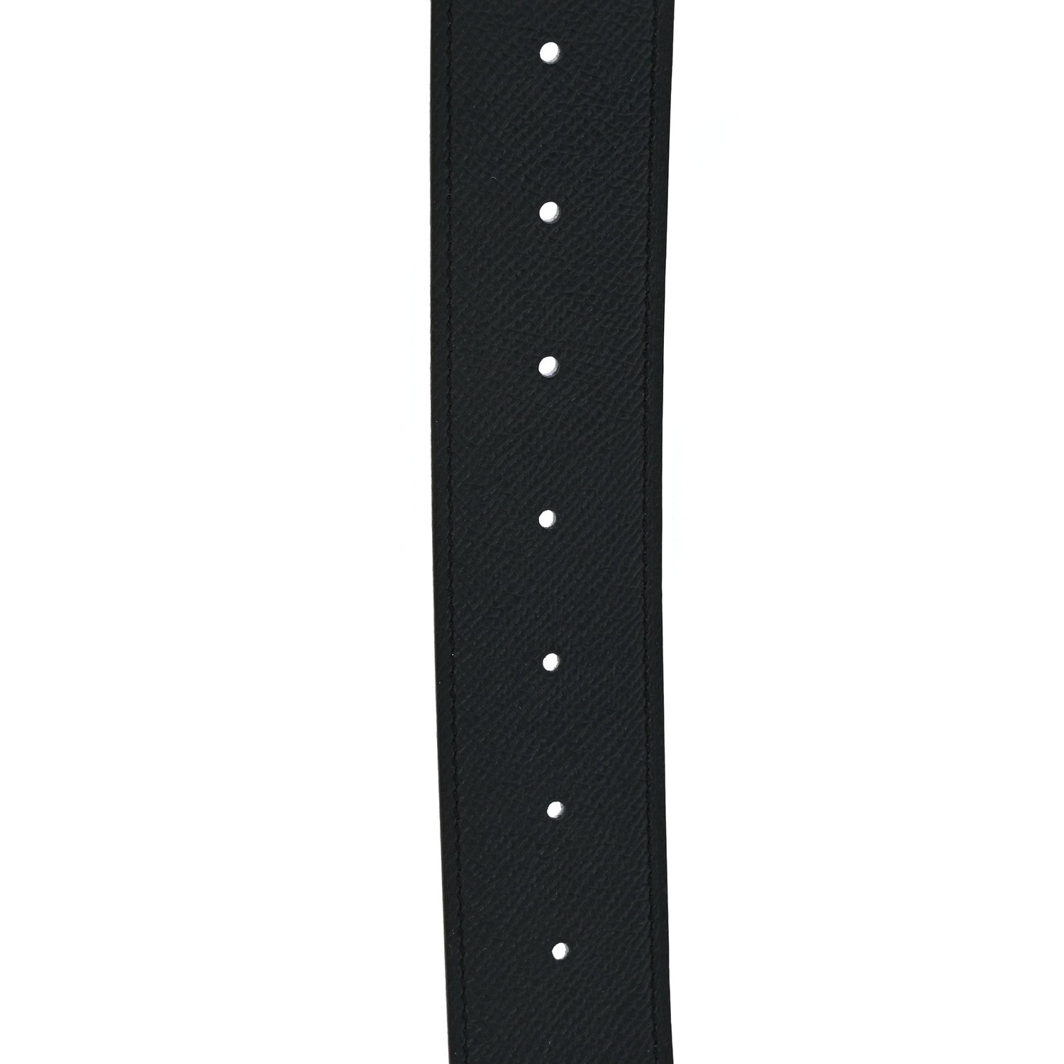 Hermes Epsom 32mm Royal Belt 80 Black White 4 of 5