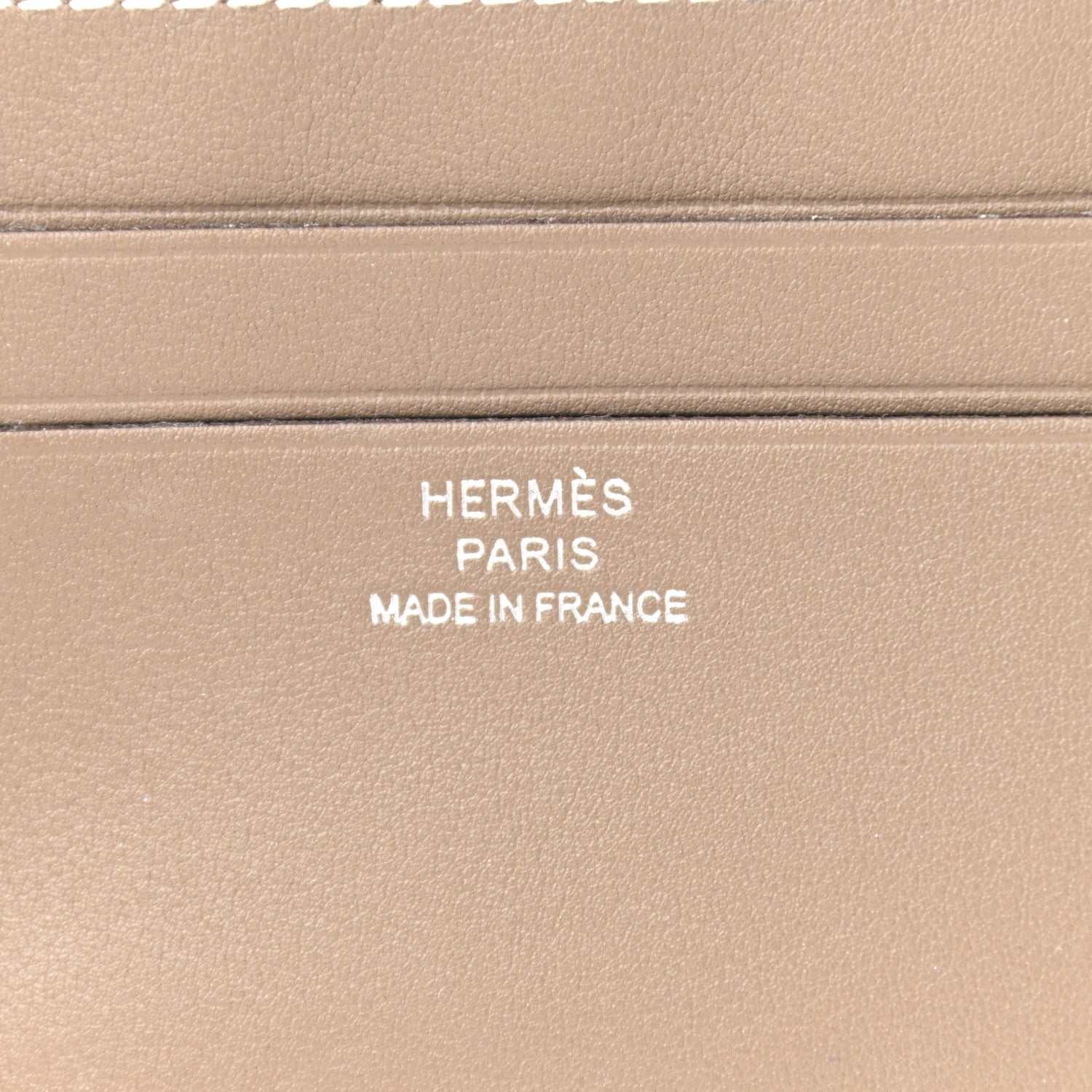 Hermes Swift Citizen Twill Card Case Etoupe Bleu Thalassa 6 of 8