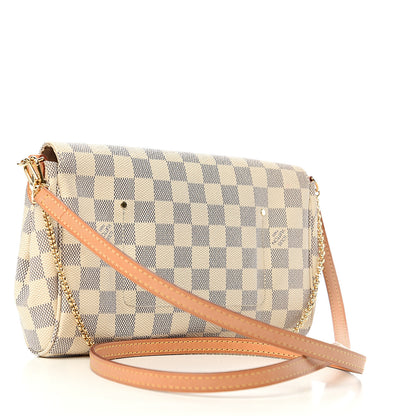 Louis Vuitton Damier Azur Favorite MM 2 of 11