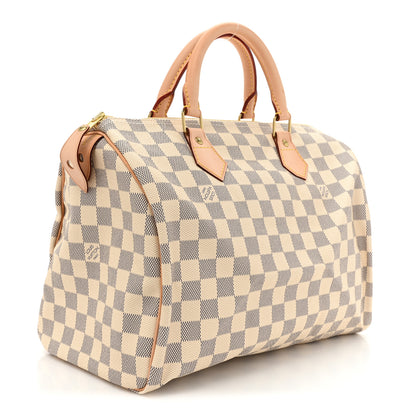 Louis Vuitton Damier Azur Speedy 30 3 of 8