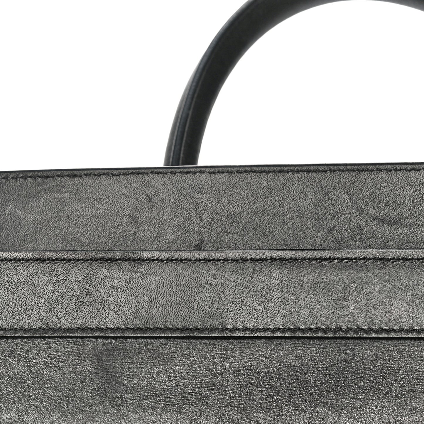 Canvas Smooth Calfskin Micro Tri-Color Luggage Carmin