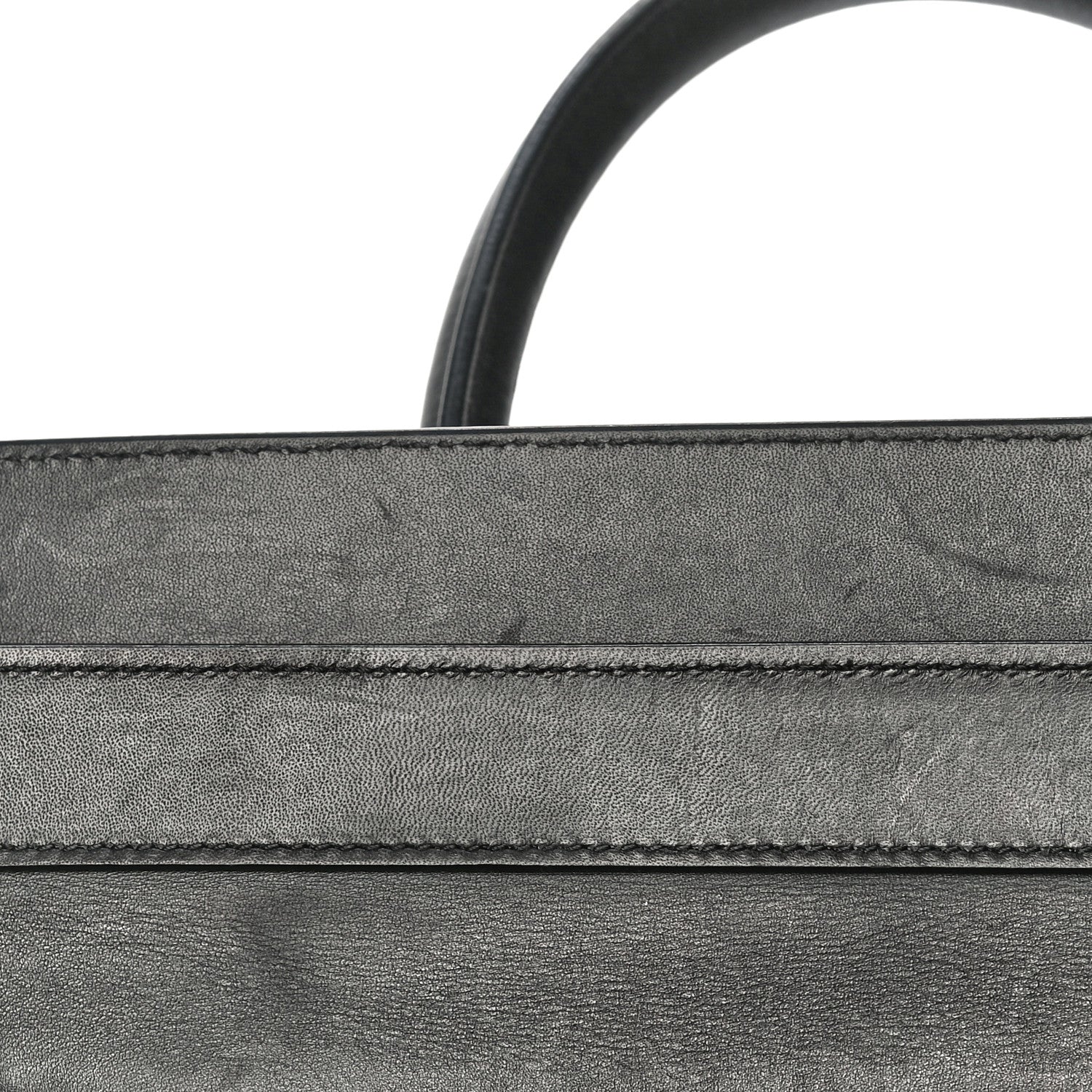 Celine Canvas Smooth Calfskin Micro Tri-Color Luggage Carmin 11 of 11