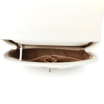 Chanel Iridescent Caviar Quilted Small Coco Handle Flap White 5 of 11