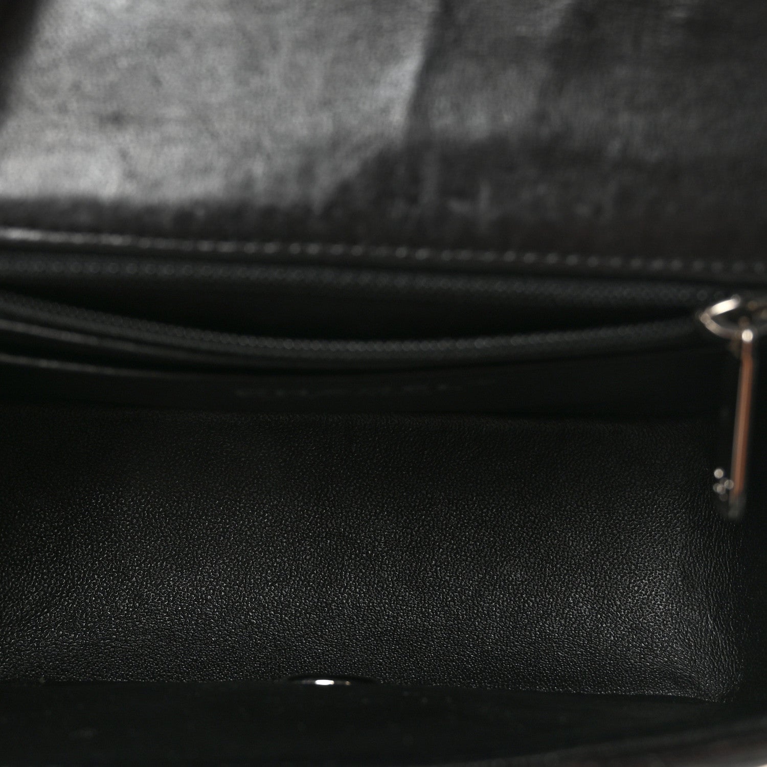 Chanel Lambskin Quilted Mini Square Flap Black 5 of 11