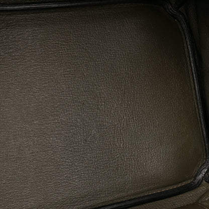 Hermes Togo Birkin 35 Vert Bronze 12 of 23