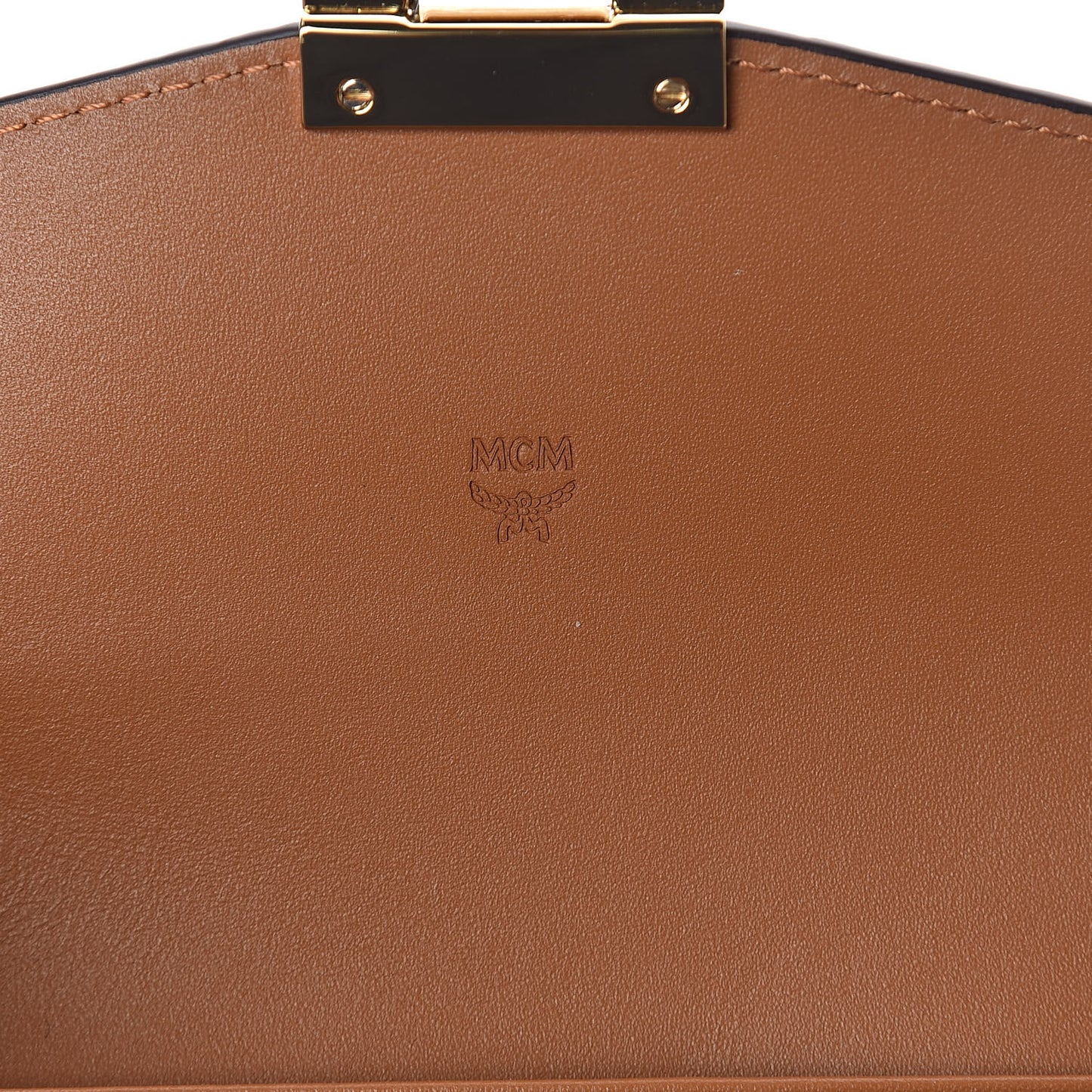 Visetos Large Patricia Wallet On Chain Cognac