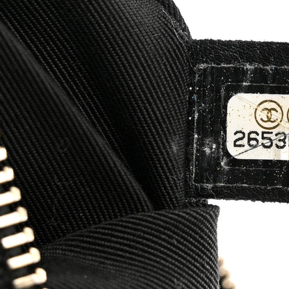 Chanel Calfskin Quilted Banane Waist Bag Fanny Pack Black 7 of 11