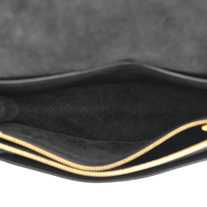 Louis Vuitton Damier Ebene Vavin Chain Wallet Black 5 of 9