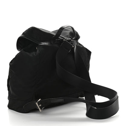 Prada Nylon Vela Medium Backpack Black 2 of 8