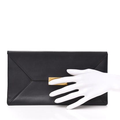 Stella McCartney Faux Napa Beckett Napa Clutch Black 2 of 10