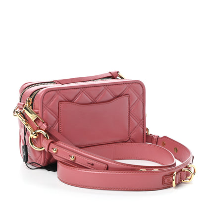 Marc Jacobs Calfskin Quilted The Softshot 21 Bag Santa Fe Red 3 of 10