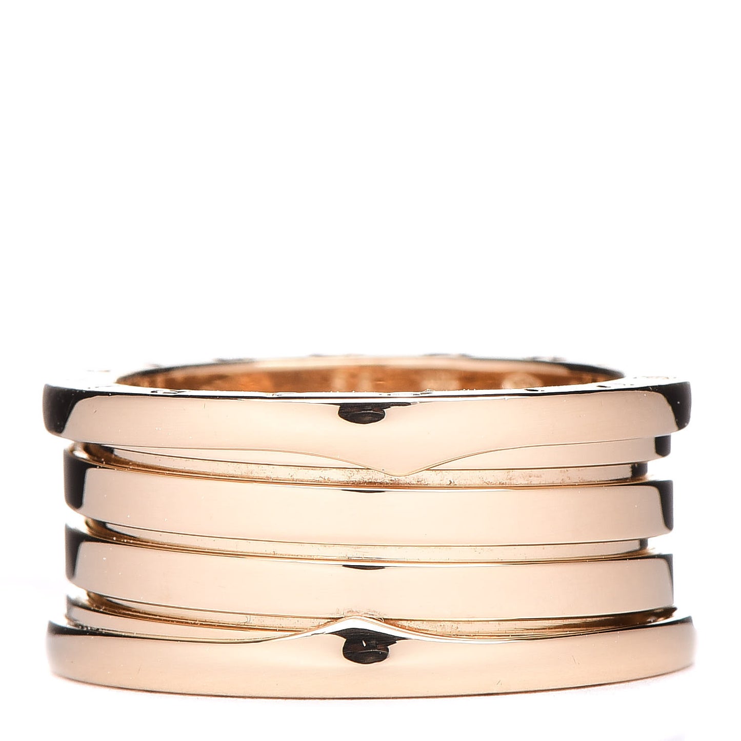 18K Yellow Gold B.Zero1 Four-Band Ring 58 8.5