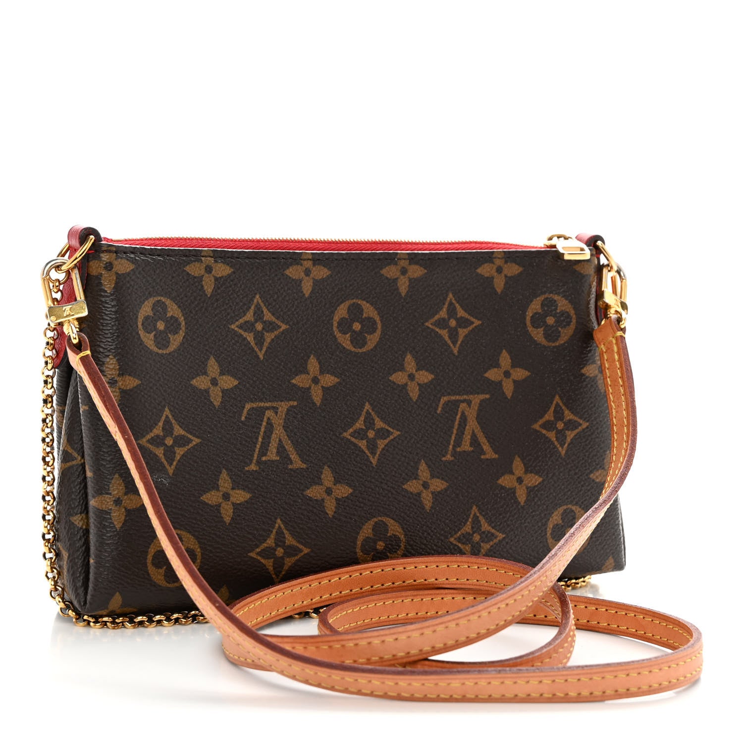 Louis Vuitton Monogram Pallas Clutch Cherry 3 of 9