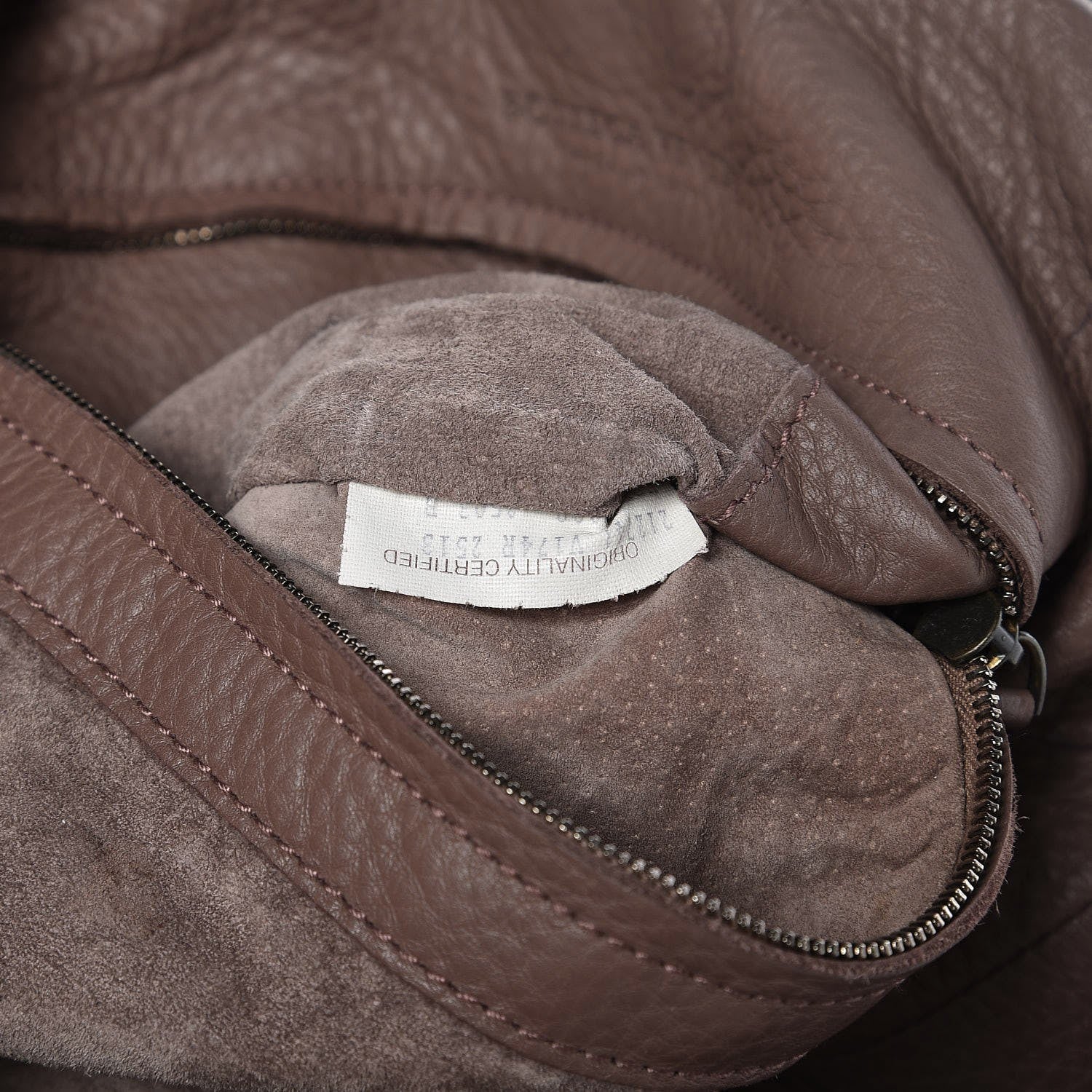 Bottega Veneta Cervo Deerskin Large Hobo Elephant 8 of 9