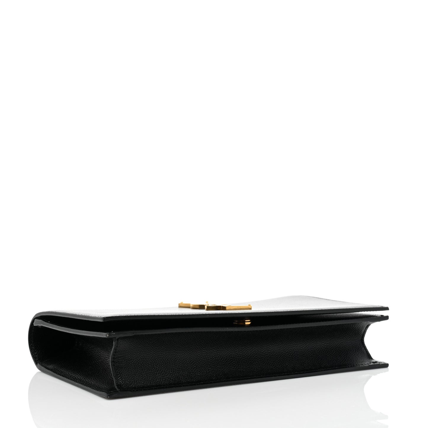 Grain De Poudre Classic Monogram Kate Clutch Black