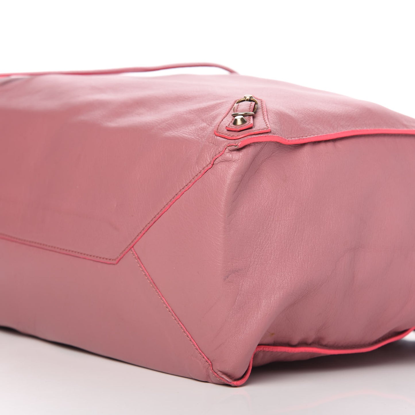 Veau Papier A4 Tote Rose Anglaise