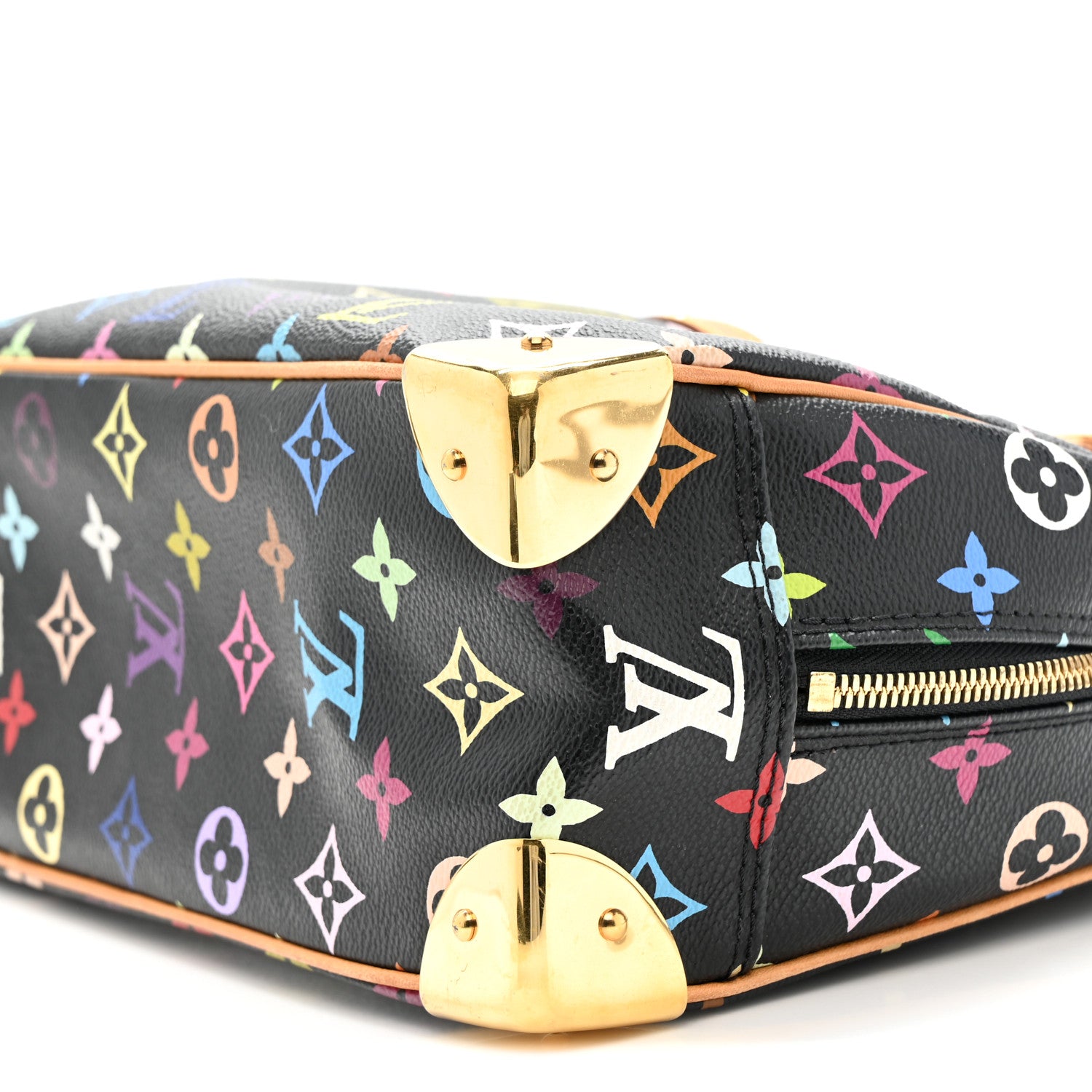 Louis Vuitton Monogram Multicolor Trouville Black 9 of 11