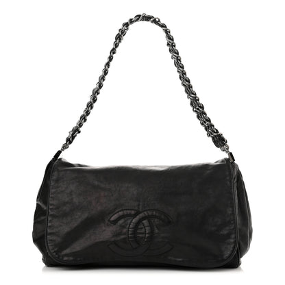 Chanel Calfskin Small Rock and Chain Flap Black 1 of 9