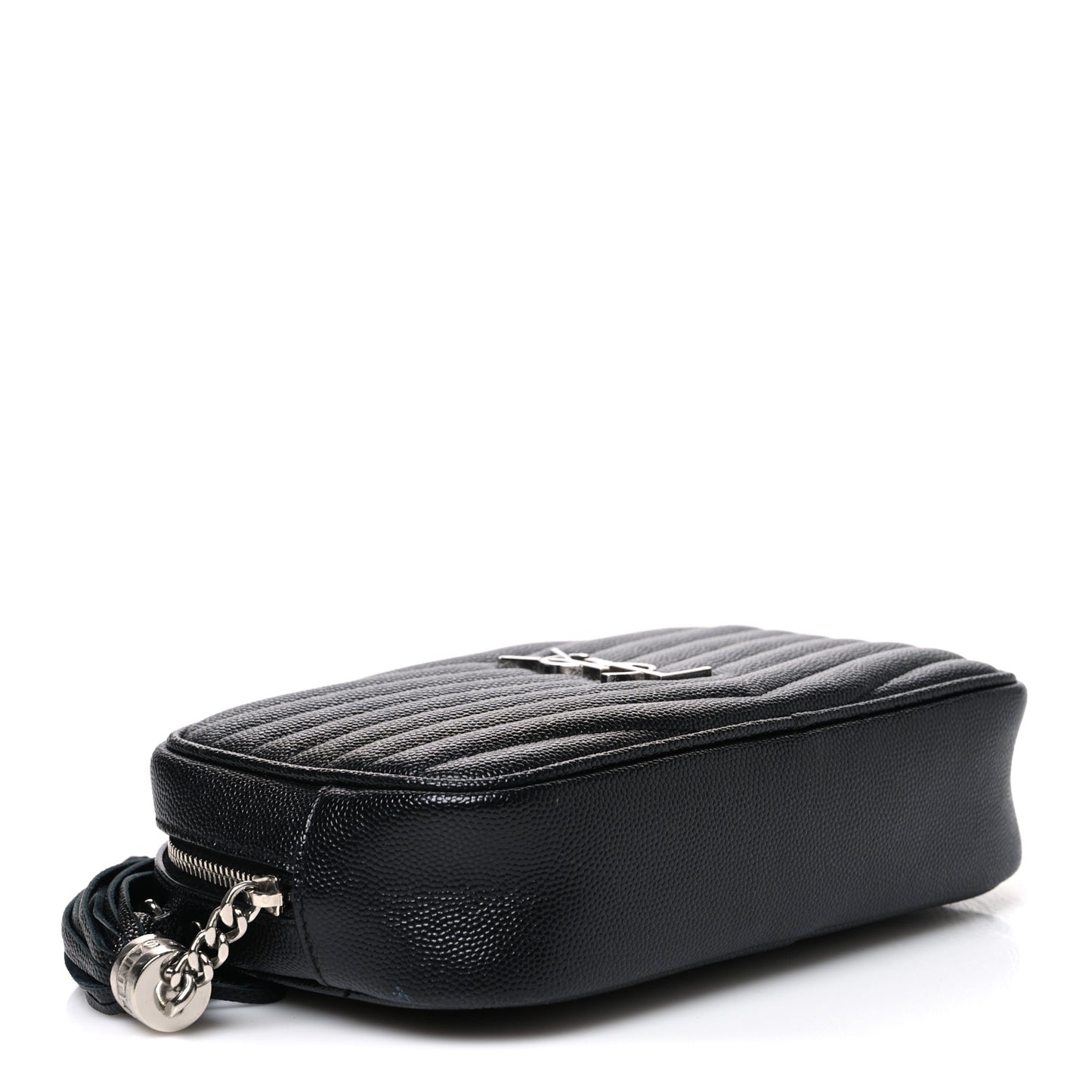 Grain De Poudre Matelasse Monogram Mini Lou Camera Bag Black