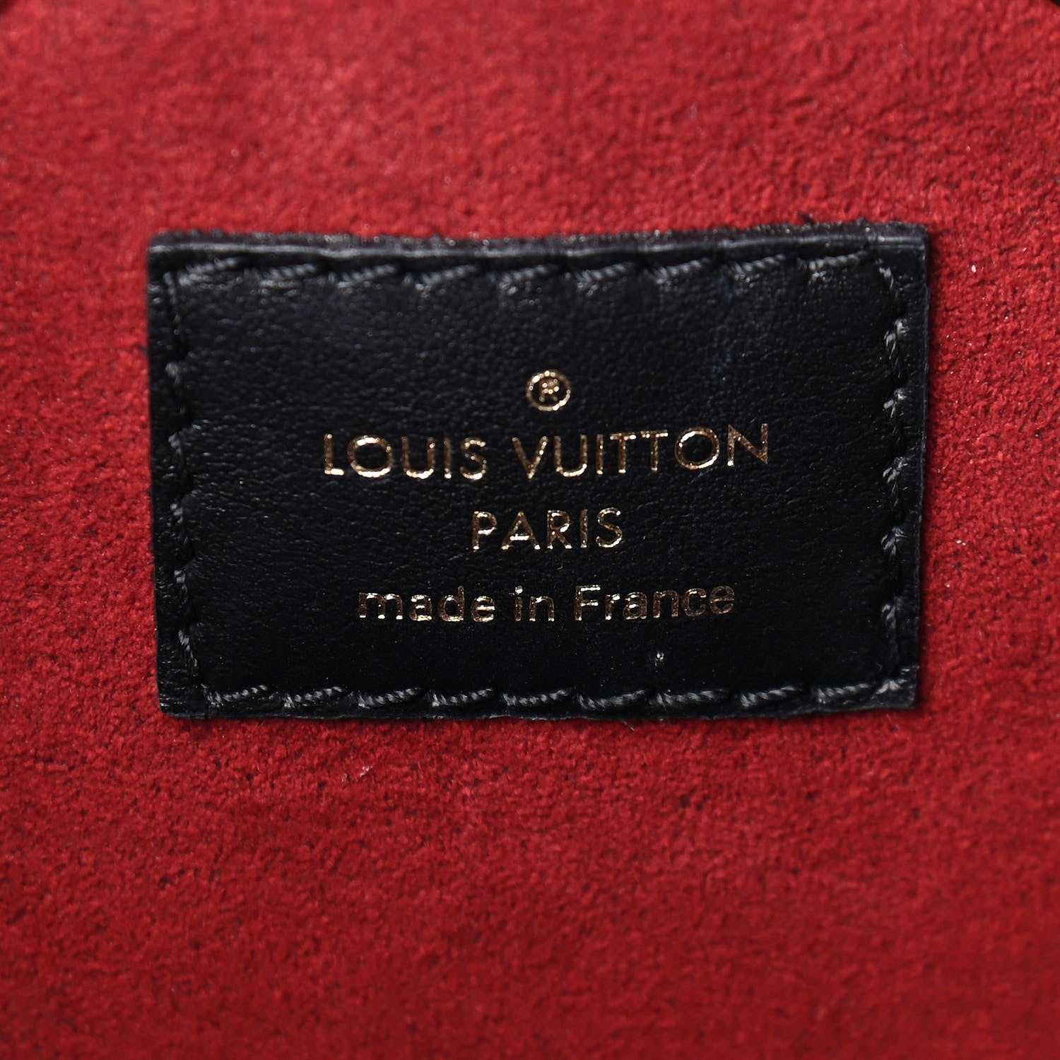 Louis Vuitton Empreinte Monogram Giant Neonoe MM Black Beige 7 of 14