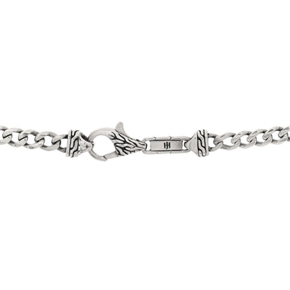 John Hardy Sterling Silver 3.9mm Curb Chain Necklace 22" 4 of 4